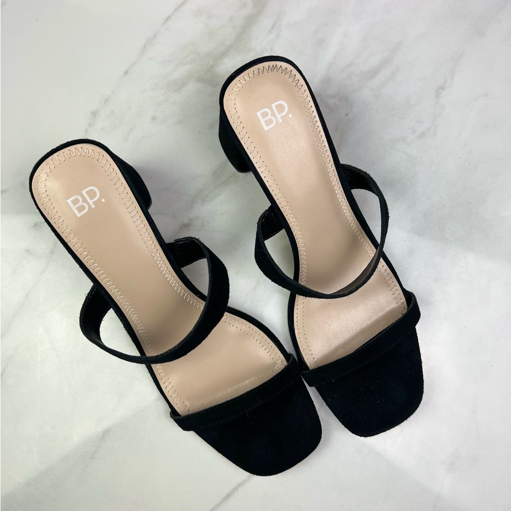 BP Black Block Heel